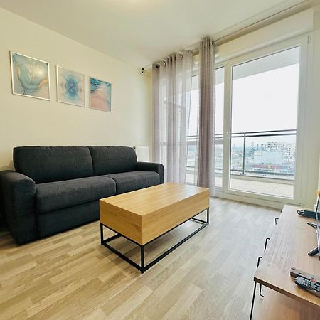 Agreable 2 Pieces Avec Balcon Et Parking Transports By Immo Kit Bnb Sarcelles Kültér fotó