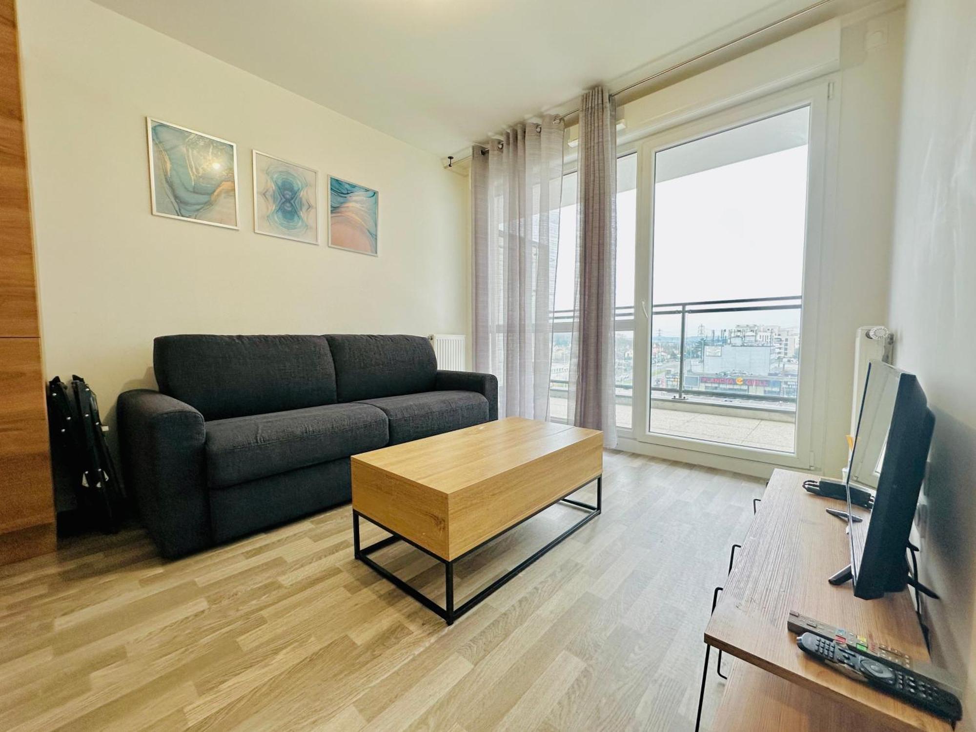 Agreable 2 Pieces Avec Balcon Et Parking Transports By Immo Kit Bnb Sarcelles Kültér fotó